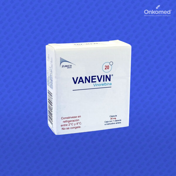 Vanevin Vinorelbina Cápsulas 20mg