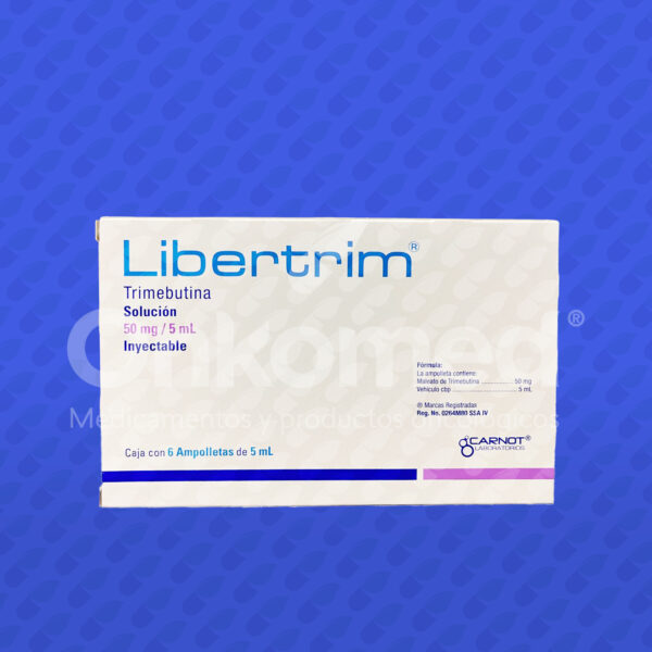 Libertrim Trimebutina Solución Inyectable 50mg