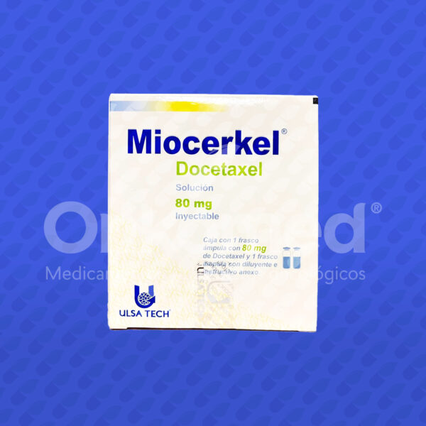 Miocerkel Docetaxel Solución Inyectable 80mg
