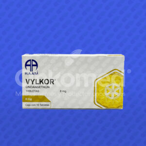 Vylkor Ondansetrón 10 Tabletas de 8mg