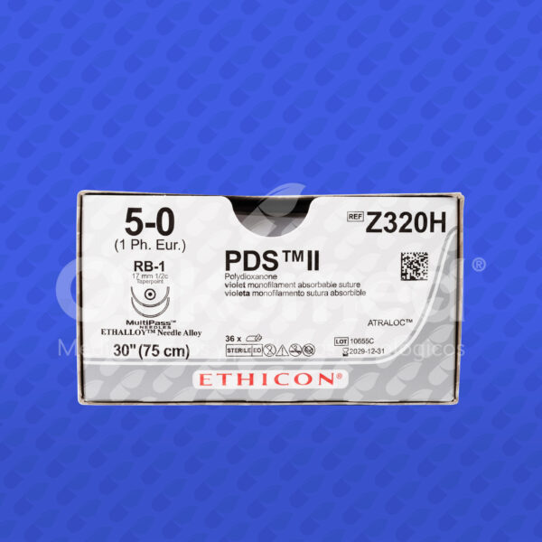 Caja de Sutura PDS II Ethicon Calibre 5